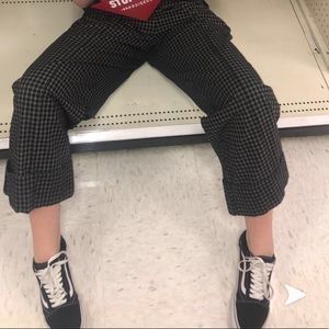 Plaid skater pants